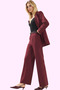 Women's Fashion Wide Leg High Waist Woven Pants for Casual and Business Styles Summer - 3