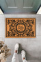 1Modern Koko Textured Doormat - Welcome Home Sweet Kapi Onu Paspasi 70X45Cm