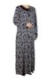 Women's Patterned Oskar Fabric Dress with Handle - 3