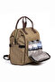 Mother Baby Care Backpack with Bottle Thermos and Liquid-Proof Hanger - 3