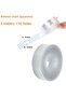 6 Years Old Cute Cloud Party Set - White Cloud Silver Moon and Silver Star White Balloon - 6
