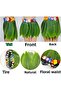 Tropical Inspired Hawaiian Leaf Party Skirt Kids Size (4940) - 2
