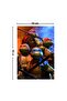 Ninja Turtles Ninja Turtles Dc Wall Cover Carpet 140 X 100 cm -70x100 cm - 3