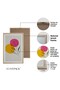 Natural Wooden Framed 3-Piece Painting Set Hpn023 - 3