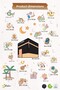 Glass Wall Sticker Set - Kabe and Ramadan Figures Themed, Ramadan Sheriff for Kids Baby - 3