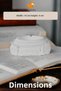 Ashtray Ashtray Cigarette Ashtray White Model 2 - 4