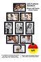 9 قطع 30X40 إطار MDF أسود - إطار صور متعدد - إطار A3