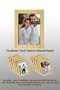 10 قطع خشب زان 15X21 إطار MDF - إطار خشبي - إطار 15x21 A5