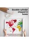 Wall Cover / Carpet Flag Detailed Turkish Current World Map -3968 - 6