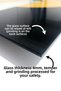 Orchid Blossom Glass Stove Back Protector, Kitchen Built-In and Countertop Protection, Tempered and Rated - 6