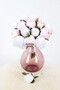 Bridal Bouquet 17 Poppies Roses Powder - White - 3