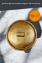 Jewelry Box Jewelry Organizer Box with Lid Jewelry Organizer Gold Color Model 12 - 2