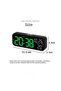 Digital Alarm Clock Temperature and Date Week Display Night Mode Table Clock Voice Control 12/24H... - 7