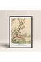Framed Japanese Style Nanbara Sakujiro Painting 30X40Cm 40X60Cm 50X70Cm Black White Wood Jpn002