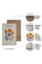 Natural Wooden Framed 3-Piece Painting Set Hpn115 - 3