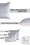 Beige Velvet (Babyface) Throw Pillow Cover - 2