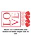 14 February Valentine's Day Display, Glass, Door Sticker Ornament Love S1495174186 - 2