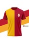 Original Licensed 5 Star Yellow Red Men's T-Shirt + Shawl Kaşkol Set Wooden Boxed - 6