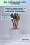 Countertop Cutlery Decorative Vertical Cutlery Cylinder Cutlery White Color Model 87 - 3