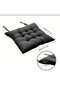 4-piece Chair Cushion – Tied, Non-Sagging Foam Filled, Washable – 40x40 cm - 4