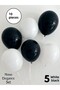 Mono Elegance Set Pastel Black and White Balloon Set – Party & Event Decoration