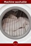 Satin Striped Double Luxury Duvet Cover Set 200X200 cm - 5