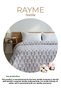 Lavanta Printed Double Bed Piqué Bedspread - Cotton , Summer House Piqué 200X240 cm - 5