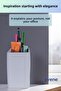 Pen Holder Desk Pen Holder Organizer Pen Holder White Color Model 92 - 5