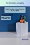 Pen Holder Desk Pen Holder Organizer Pen Holder White Color Model 92 - 3