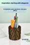 Pen Holder Desk Pen Holder Organizer Pen Holder Gold Antique Color Model 78 - 5