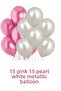Bride to Be Foil Pearl White Pink Balloon Bride Bachelorette Party Supplies Party Bride Set - 4