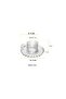 Ringo Line Lustre Coffee Cup Set for 6 Persons 100 ml - 6