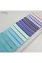 شريط رفيع 320 ورقة ملونة شفافة Post-it Post-it Post It. ملصق ملصق لعلامة الكتب - 4
