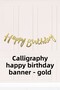 6 Year Old Pink Girl Birthday Concept 16Inch Pink Number Happy Birthday Banner Set - 3