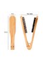 Wooden Keratin Brush Hair Straightening Brush Comb Hair Care - 5