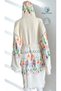 100% Cotton Muslin Stone Peacock Feather Patterned Bathrobe - 6