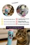 Sound Furry Cat Toy Rustling Catnip Matatabi Stick Unfilled Embroidery Toy - 2
