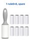 High Adhesive Lint and Stain Collector 60 Sheets Roll, +8 Refill Rolls - 2