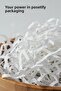 Premium Crinkle Paper Filler – 250 Gr |   White |   Aesthetic Packaging |   Protective Wrapping Paper - 3