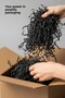 Premium Crinkle Paper Filler – 1000 Gr |   Black |   Aesthetic Packaging |   Protective Wrapping Paper - 5