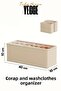 4-Drawer and Closet Organizer, Shelf Organizer, Foldable Socks and Laundry Organizer Box - 6