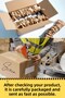 Large Wide Bamboo Accessory Jewelry Stand Hanger Wooden Key Cup Mug Kitchen Shelf Organizer - 7