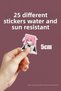 Bocchi the Rock! Anime Phone Laptop Bullet Journal Sticker Pack (25 Pcs) - 6