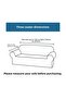 Jacquard Sofa, Sofa, Sofa Bed Cover Stick Pattern Flexible Without Skirt For 3+2+1+1 Sets - 4