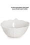 Set of 6 Porcelain Mini Bowls Leaf Model Snack Bowl, Jam Bowl, Sauce Bowl
