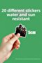 The Last of Us Video Game Phone Laptop Adhesive Foil Sticker Pack (20 Pcs) - 5