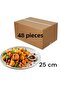 Plate Home Restaurant Serving Plate 25 cm X 48 Pcs Parcel - 2