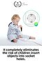 6Pcs Hard Plastic Durable Baby Child Socket Protection Safety Protector Apparatus Safety Cover White - 4