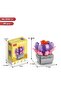 |   Mini Botany |   Flower of Luck – Echeveria Perle Plant – DIY 3D Puzzle Mini Flower Pot Block Set(89Pcs) - 3