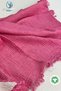 Tasseled Muslin Tv Blanket Fuchsia - 6